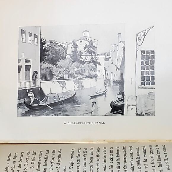 Literary Landmarks Of Venice Laurence Hutton 1896 Harper And Brothers Publishers - Picture 12 of 13